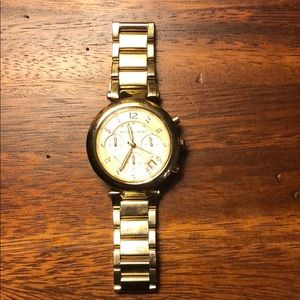 Gold Michael Kors watch